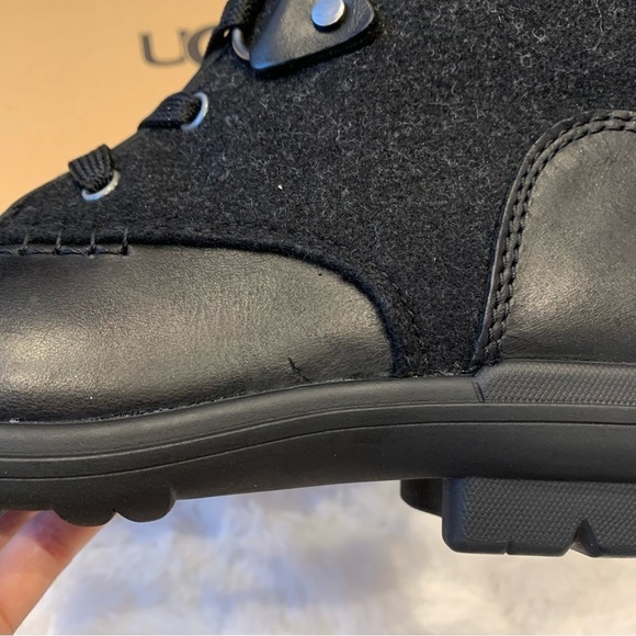 NWT UGG Hapsburg Lace Up Hiker Boots waterproof size 6 - Picture 7 of 7